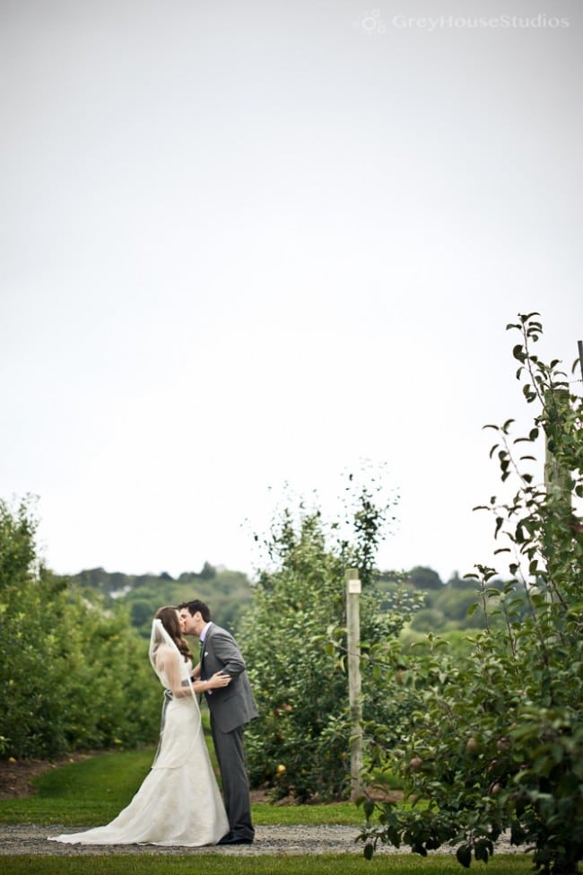 Jenn + Brett's Apple Orchard Wedding photos at Sweet Berry Farm in Middletown, RI
