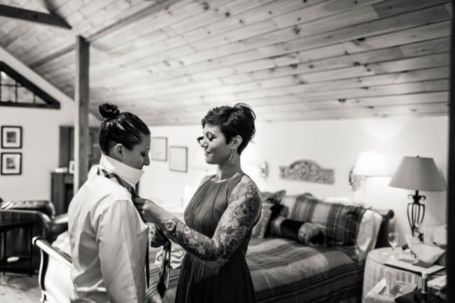 Christy + Hillary's Featured Stonecroft Inn Bed + Breakfast Wedding photos in Ledyard, CT by GreyHouseStudios