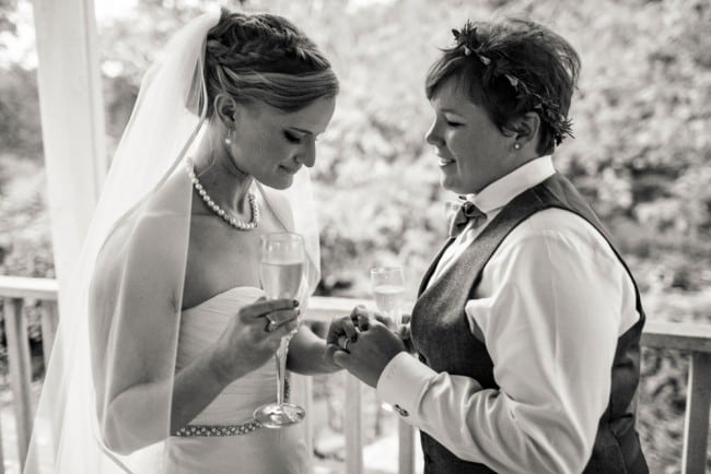 Christy + Hillary's Featured Stonecroft Inn Bed + Breakfast Wedding photos in Ledyard, CT by GreyHouseStudios