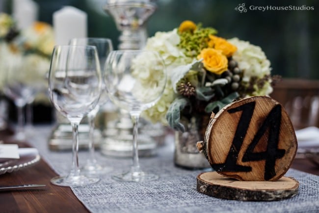 winvian wedding photos farm table wedding details