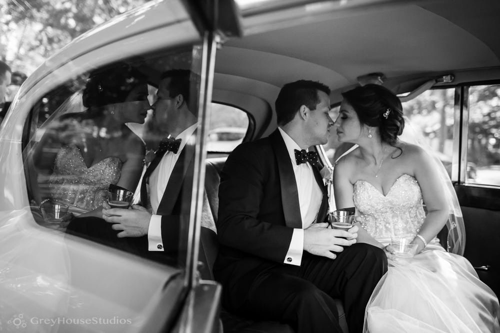 long island mineola wedding photos bride groom portraits antique car