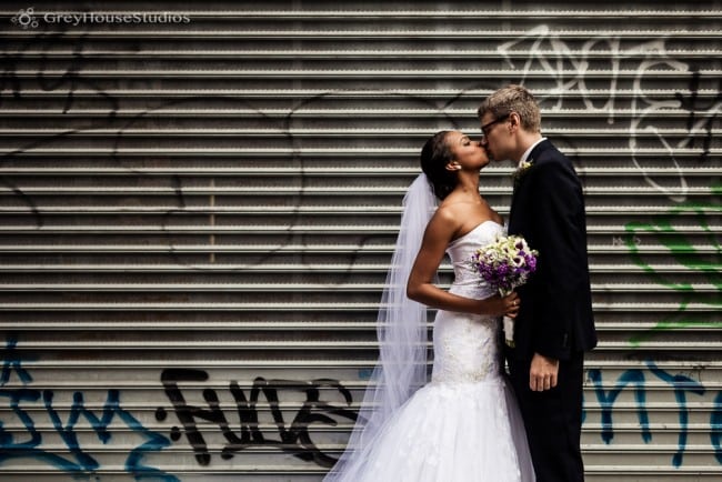 nyc wedding bride and groom portrait photos after first look