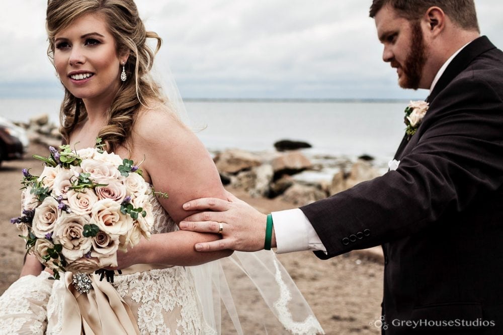 Lake of Isles wedding photos north stonington, ct